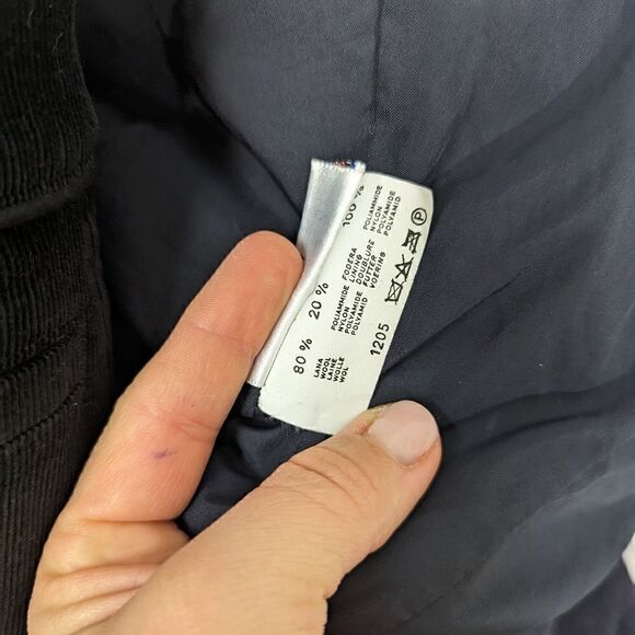 Vintage 90's Wool cropped blazer, Size 12 - Picture 8 of 13